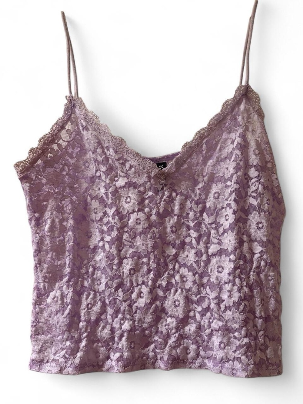 H&M Lace Floral Camisole - Light Purple